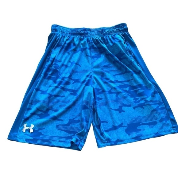 Under Armour men’s blue athletic shorts size medium - Picture 1 of 5